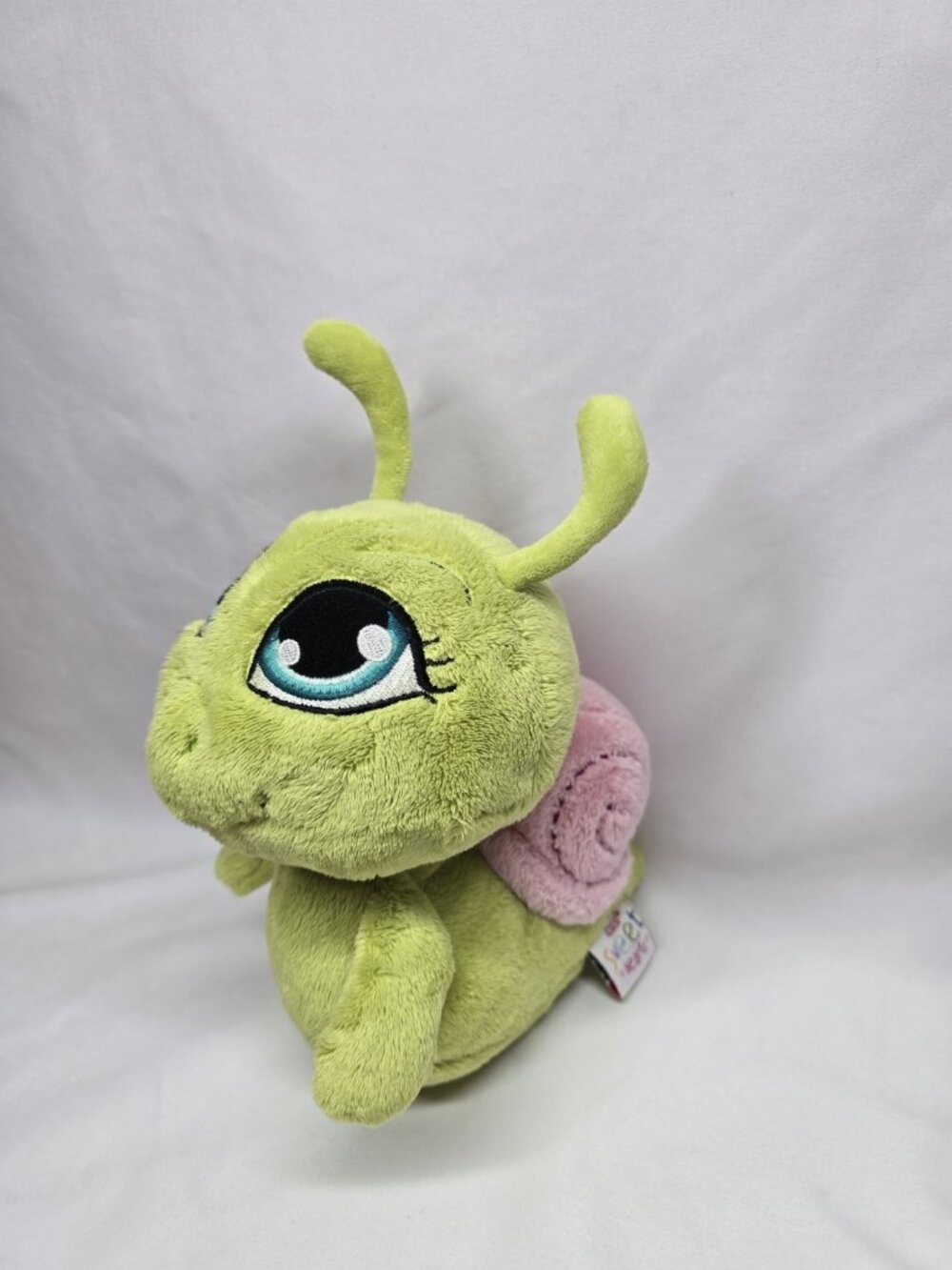NICI Sweethearts Cute Green Snail Stuffed Animal Toy Plush
